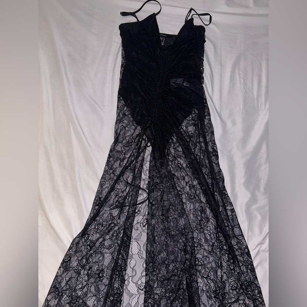 Forever 21 Black Lace Dress